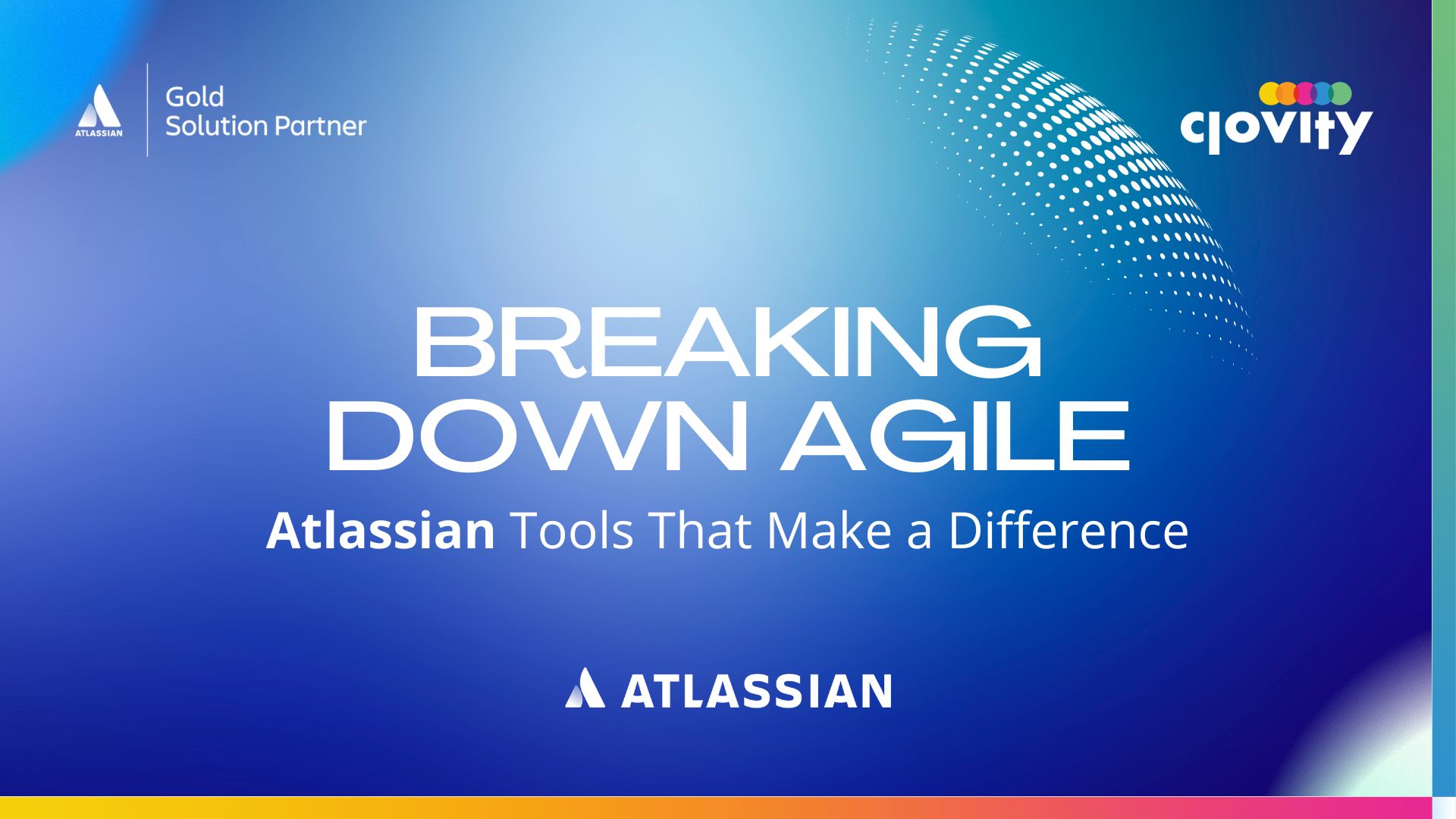 Clovity, an Atlassian Gold Solution Partner, helps teams streamline agile project management across industries with tools like Jira, Confluence, and Bitbucket.