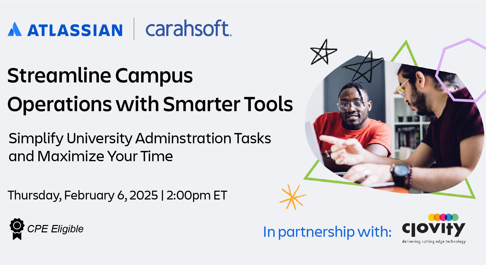 Discover how Clovity and Atlassian empower higher education administrators with Jira and Confluence for seamless workflows, IT management, and knowledge sharing.