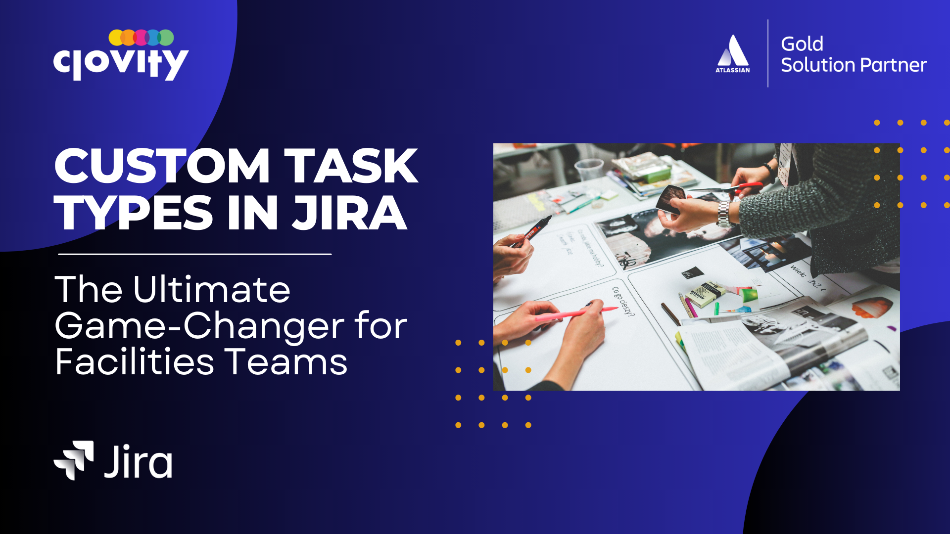 Discover how Jira’s custom task types, powered by Clovity, help facilities teams streamline operations, enhance accountability, and boost efficiency.