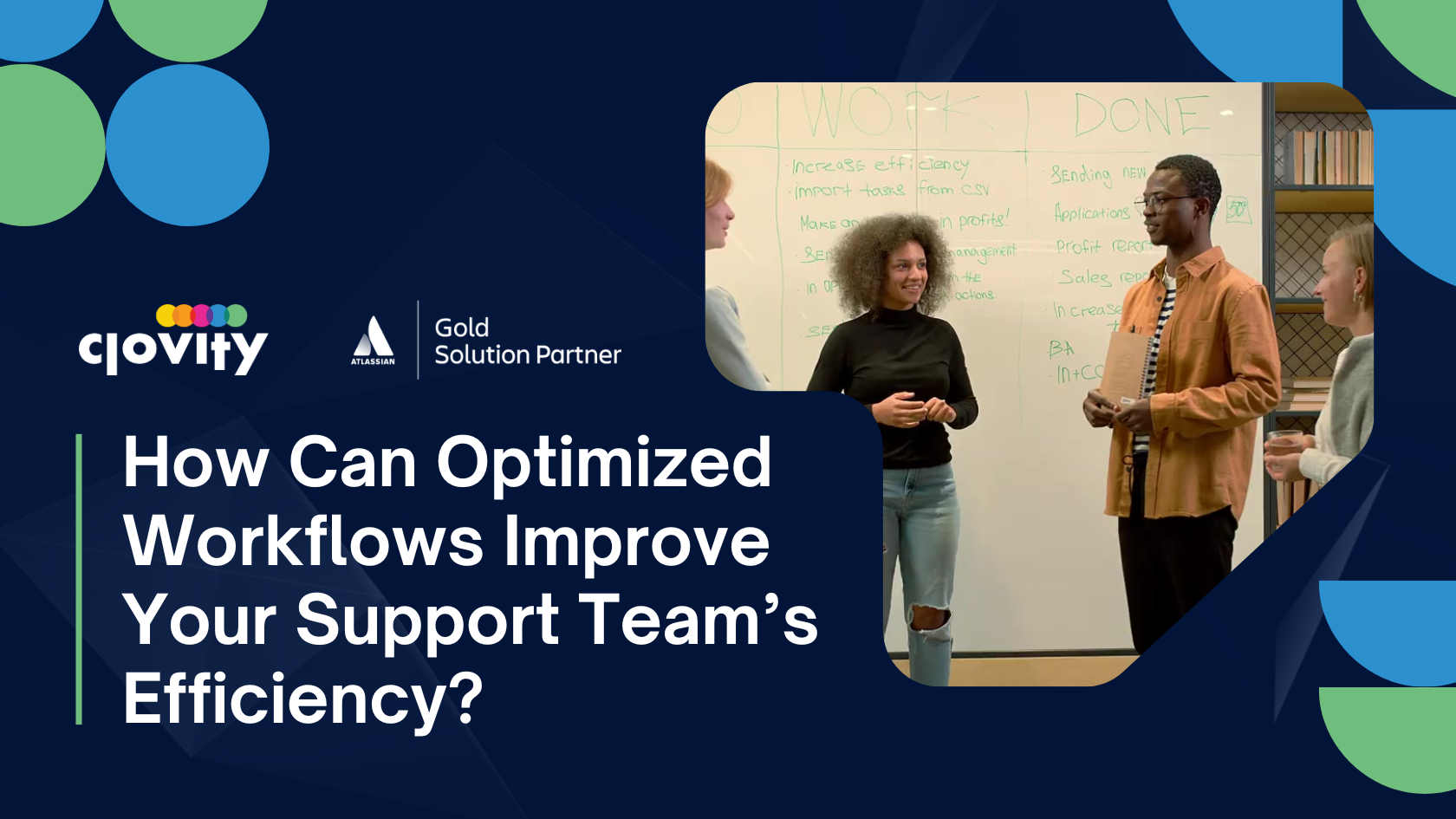 Clovity, an Atlassian partner, specializes in enhancing Jira Service Management through workflow optimization, custom form design, and user experience improvements. Partner with us to elevate your service portal and boost support efficiency.