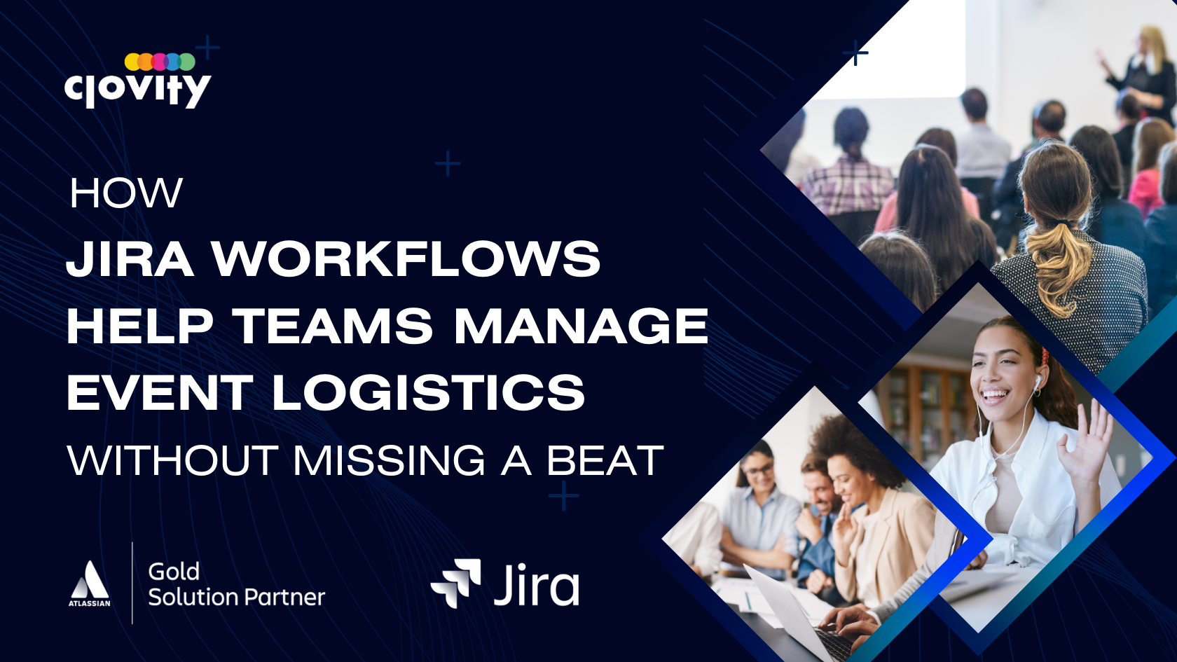 Discover how Clovity, an Atlassian Gold Solution Partner, helps teams use Jira workflows for efficient event logistics management. Contact us for IT and non-IT demos today!