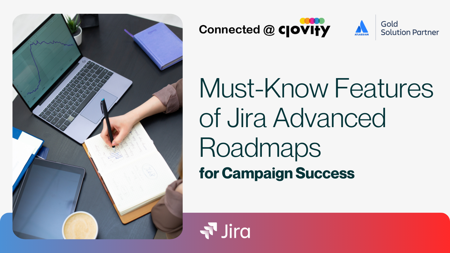 Discover how Jira Advanced Roadmaps can simplify campaign task dependencies, improve collaboration, and deliver results. Contact Clovity, your trusted Atlassian Gold Partner.