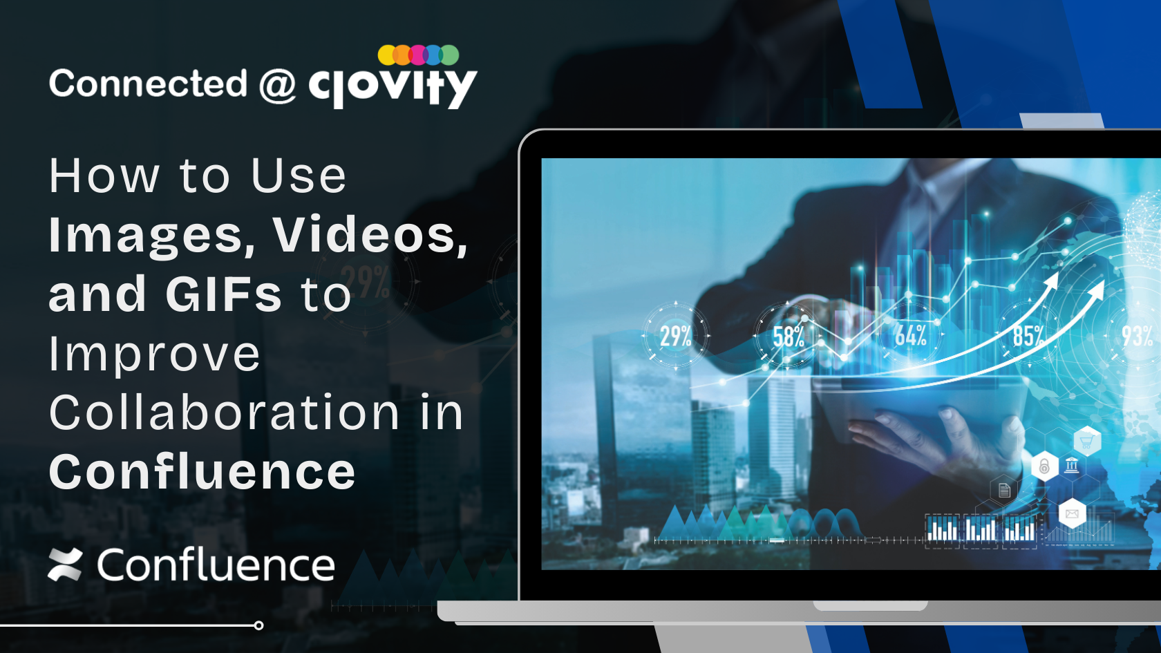 Boost engagement and knowledge retention with videos, images, audio, GIFs, and interactive elements in Confluence. Clovity, an Atlassian expert and Gold Solution Partner, helps optimize your knowledge base with multimedia integration and best practices.