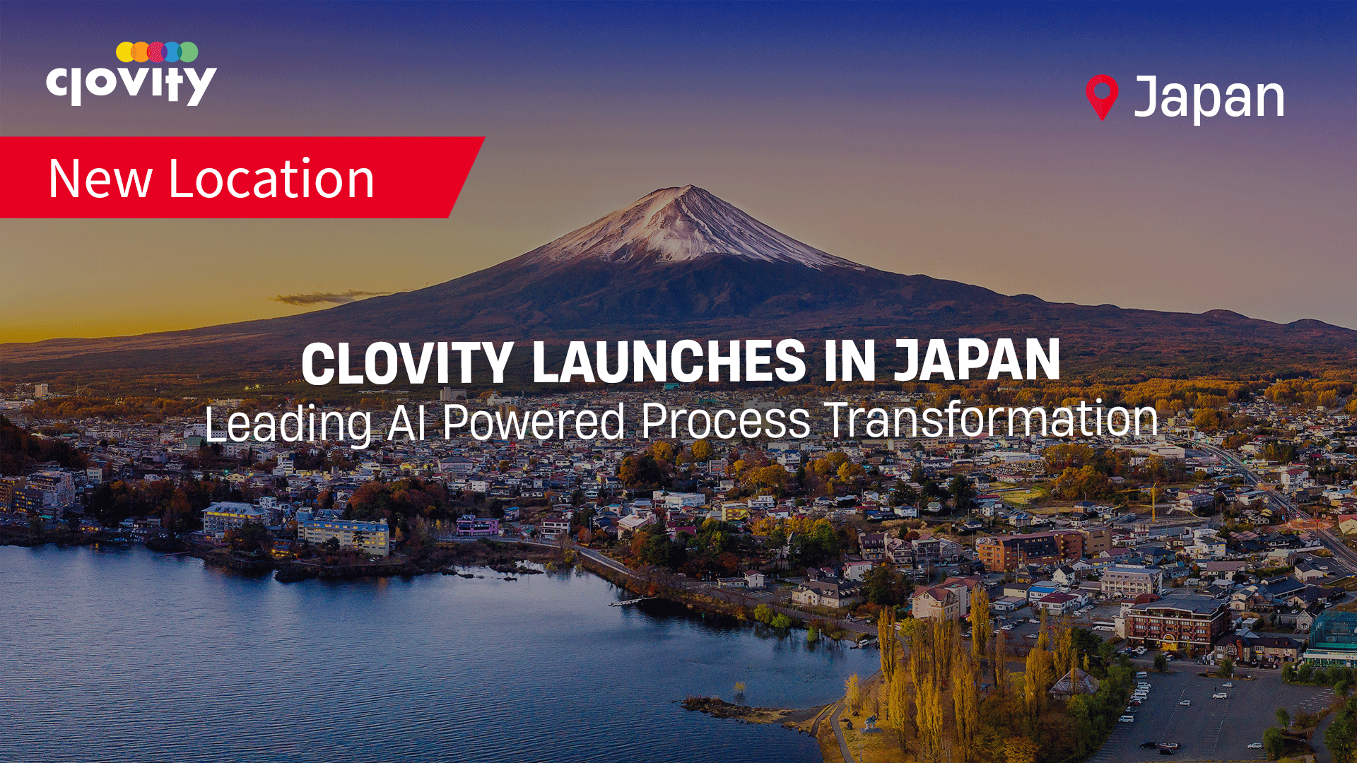 Clovity Launches in Japan and Drives UK Growth with AI-Powered Process Transformation & Intelligent Business Cases 